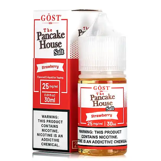 Strawberry Salt - Pancake House - Gost Vapor E-Juice