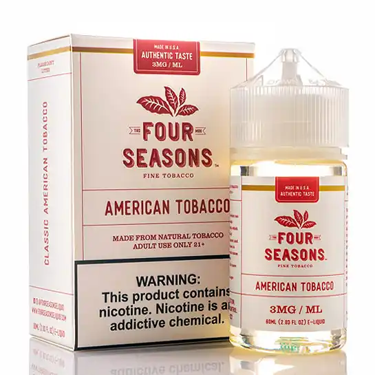 American Tobacco - Four Seasons E-Juice [Naturally-Extracted]
