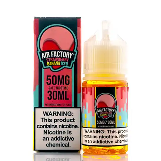 Strawberry Banana Iced Salt - Air Factory E-Juice