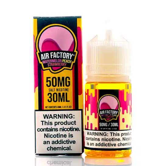 Watermelon Peach Strawberry Salt - Air Factory E-Juice
