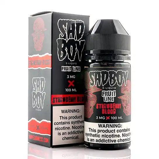 Strawberry Blood - Sadboy E-Juice (100 ml)