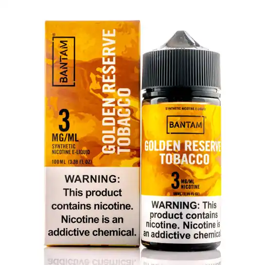 Golden Reserve Tobacco - Bantam E-Juice (100 ml)