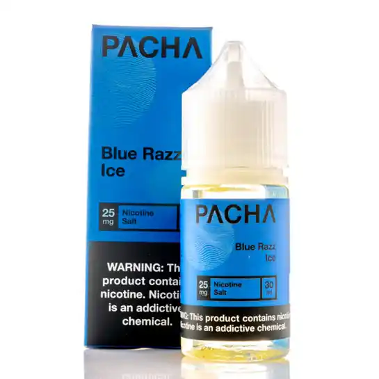 Blue Razz Ice Salt - Pacha E-Juice