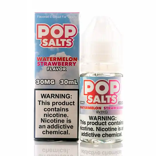 Watermelon Strawberry Salt - Pop Clouds E-Juice