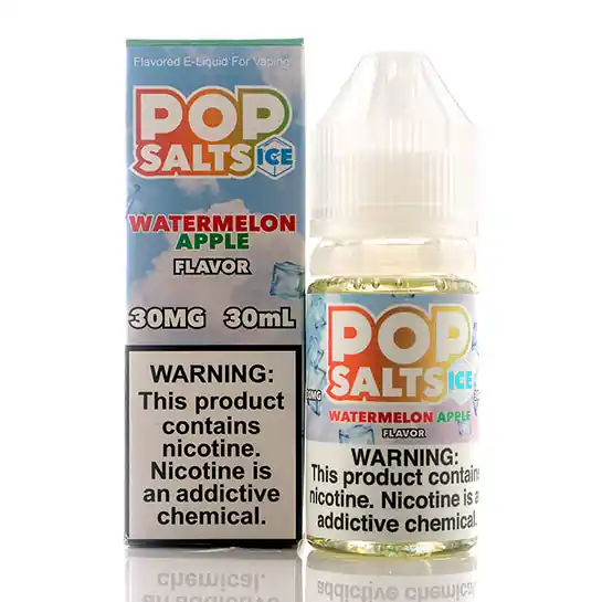 Watermelon Apple Ice Salt - Pop Clouds E-Juice