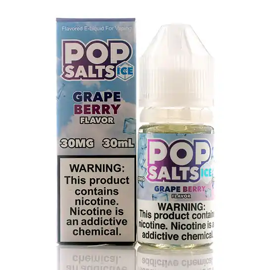 Grape Berry Ice Salt - Pop Clouds E-Juice
