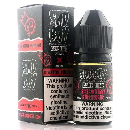 Strawberry Cheesecake Salt - Sadboy E-Juice