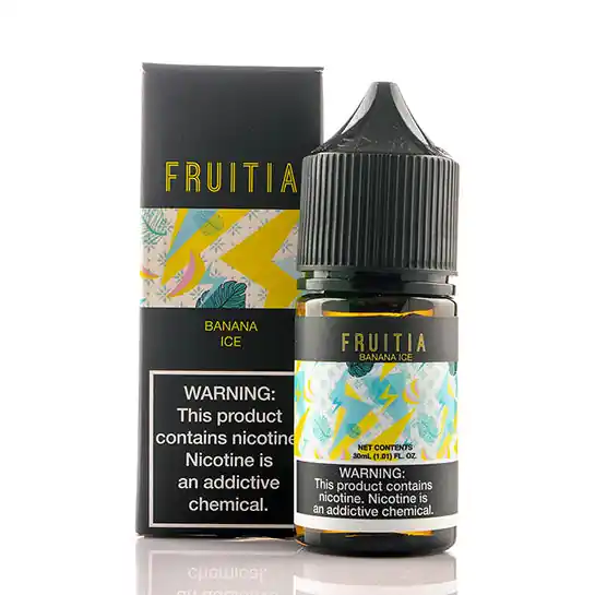 Banana Ice Salt - Fruitia E-Juice