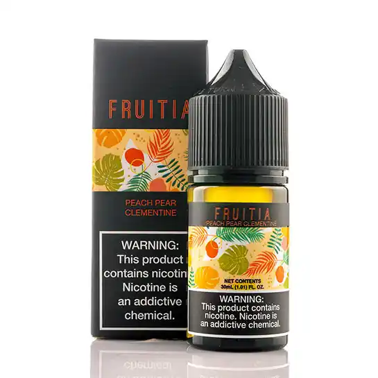 Peach Pear Clementine Salt - Fruitia E-Juice