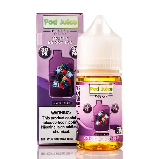 Triple Berry Ice Salt - Pod Juice E-Liquid