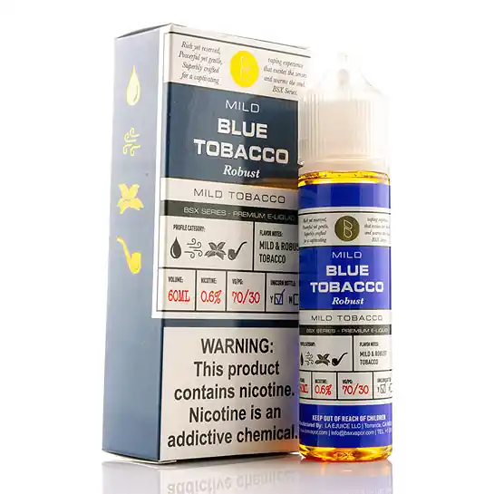 Blue Tobacco - Glas Basix E-Juice (60 ml)