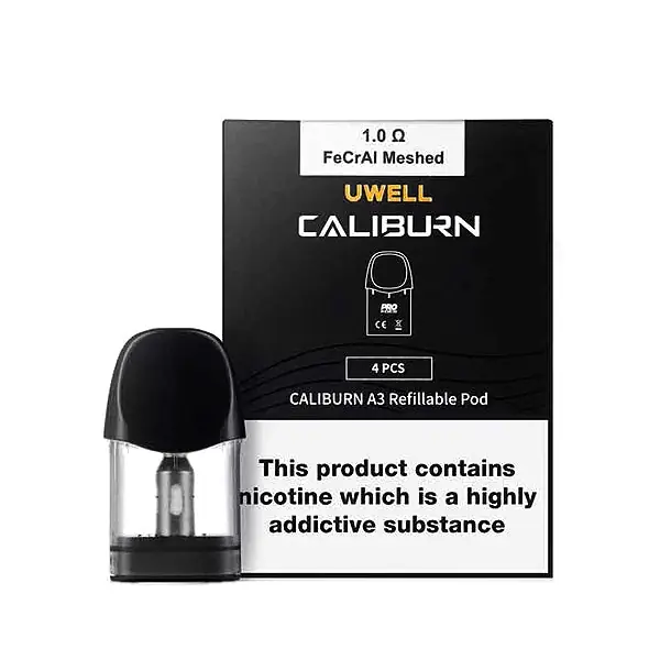Uwell Caliburn A3 Replacement Pods (4 Pack)
