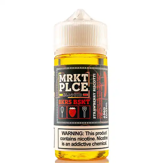 Strawberry Biscotti - MRKTPLCE E-Juice (100 ml)