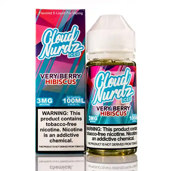 Very Berry Hibiscus Iced - Cloud Nurdz E-Juice (100 ml)