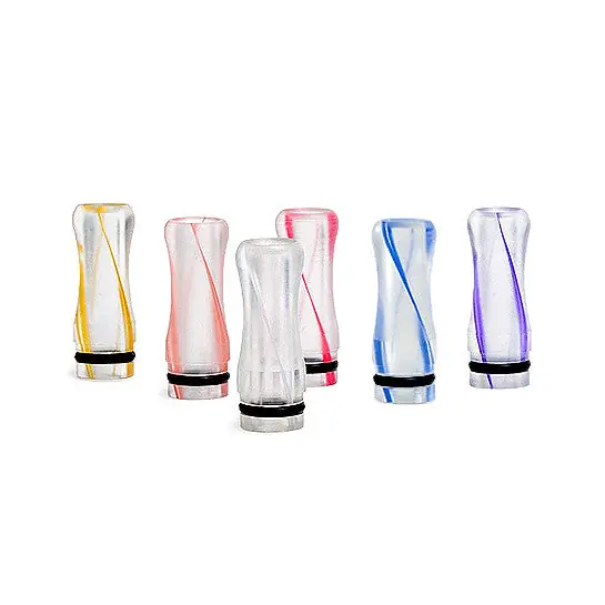 Transparent Ribbon Drip Tips - Generic