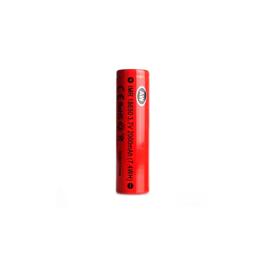 AW 18650 IMR 2200mAh Battery