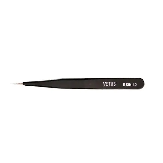Non-magnetic Super Fine Tip Straight Tweezers