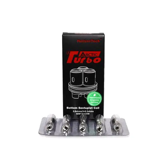 Horizon Tech Arctic Turbo Replacement Coils / Atomizer Heads (5 pack)