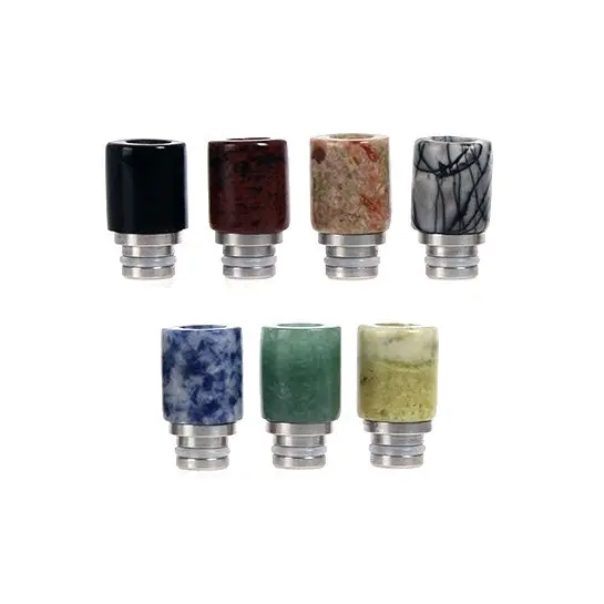 Natural Jade Stone Drip Tip - Generic