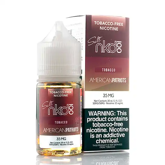 American Patriots Salt - Naked 100 E-Juice