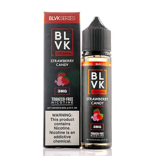 Strawberry Candy - BLVK E-Juice (60 ml)