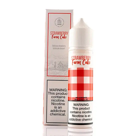 Strawberry Farm Cake - Fresh Farms E-Juice (60 ml)