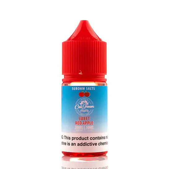 Sweet Red Apple Salt - California Grown E-Juice
