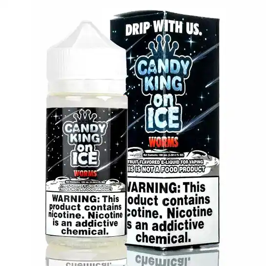 Worms on Ice - Candy King E-Juice (100 ml)
