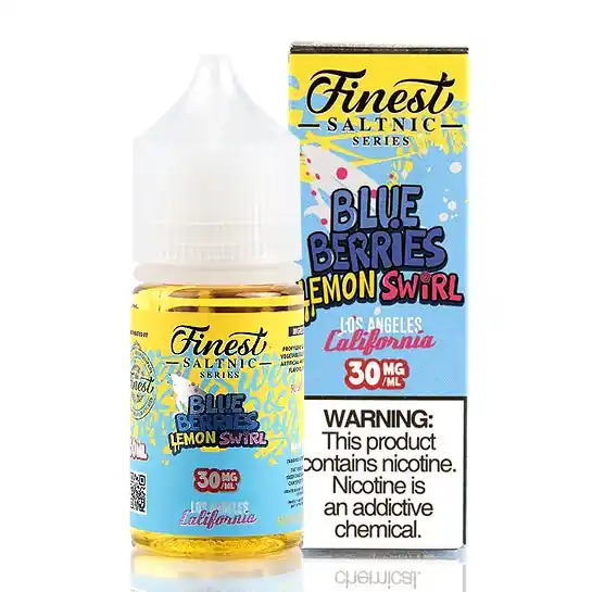 Blue Berries Lemon Swirl Salt - The Finest E-Juice