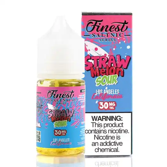 Strawmelon Sour Salt - The Finest E-Juice