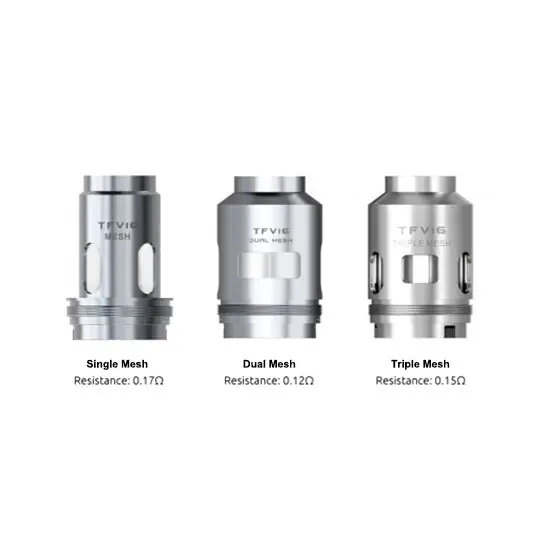 Smok TFV16 Replacement Coils (3 Pack) - Smoktech
