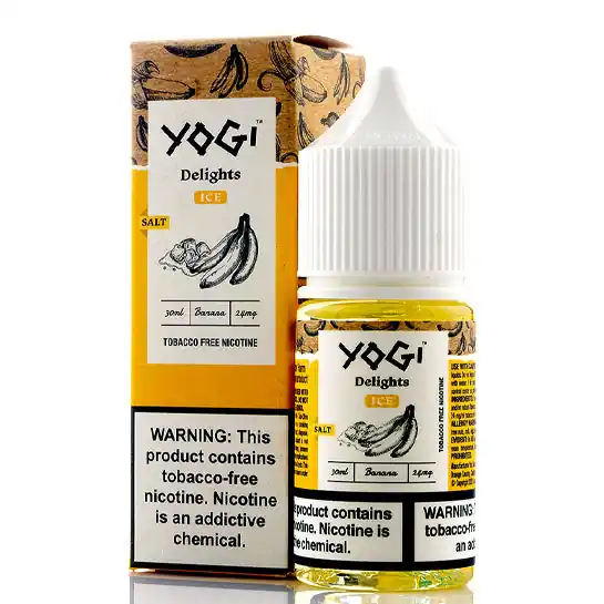 Banana Ice Salt - Yogi Delights E-Juice