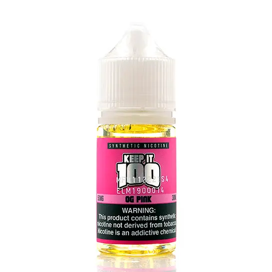 OG Pink Salt - Keep It 100 E-Juice