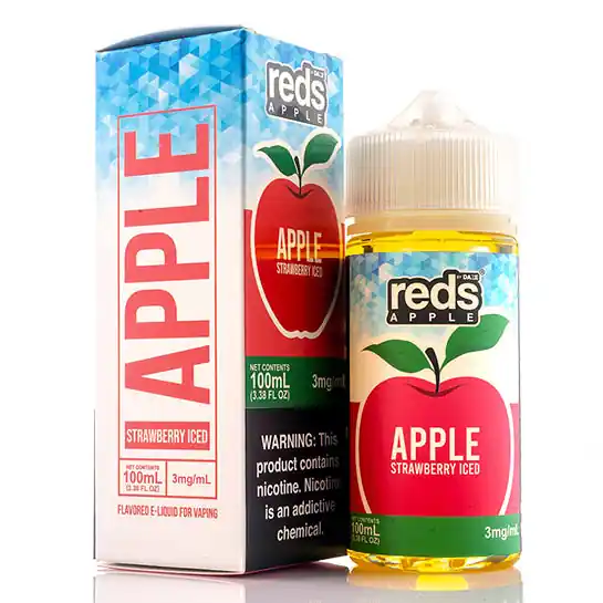 Reds Strawberry Iced - Reds E-Juice (100 ml)