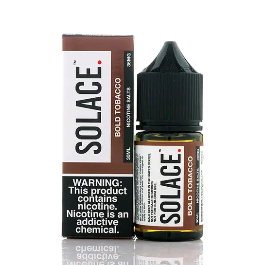 Bold Tobacco Salt - Solace E-Juice