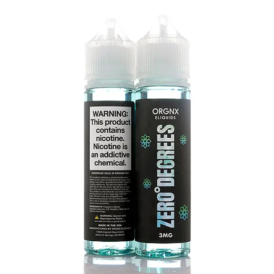 Zero Degrees - ORGNX E-Juice (60 ml)