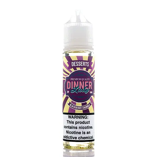 Blackberry Crumble - Dinner Lady E-Juice (60 ml)