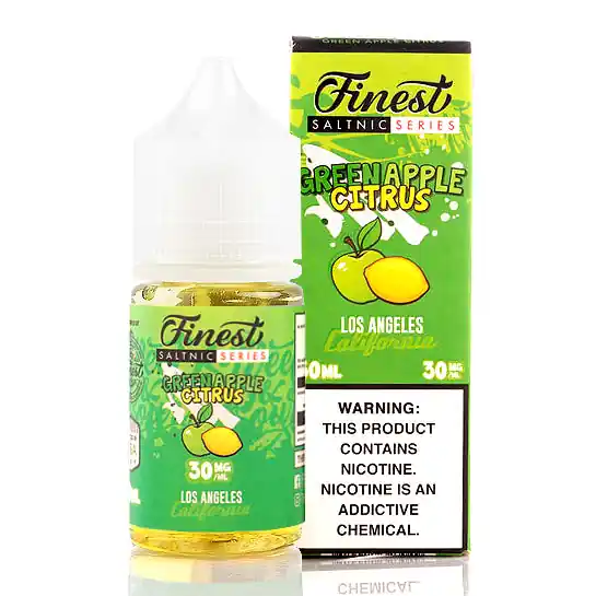 Green Apple Citrus Salt- The Finest E-Juice