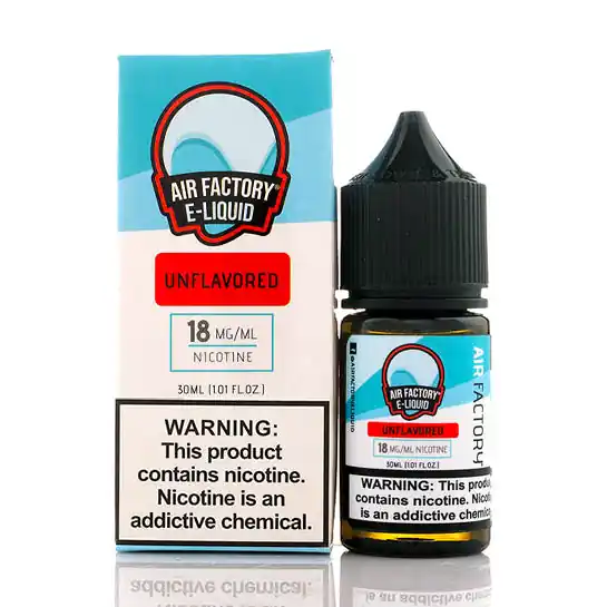 Unflavored Salt - Air Factory E-Juice
