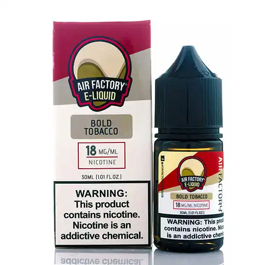 Bold Tobacco Salt - Air Factory E-Juice