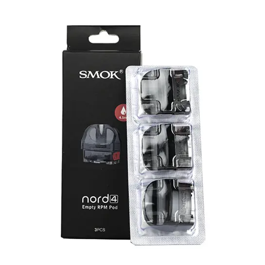 Smok Nord 4 Replacement Pods (3 Pack) - Smoktech