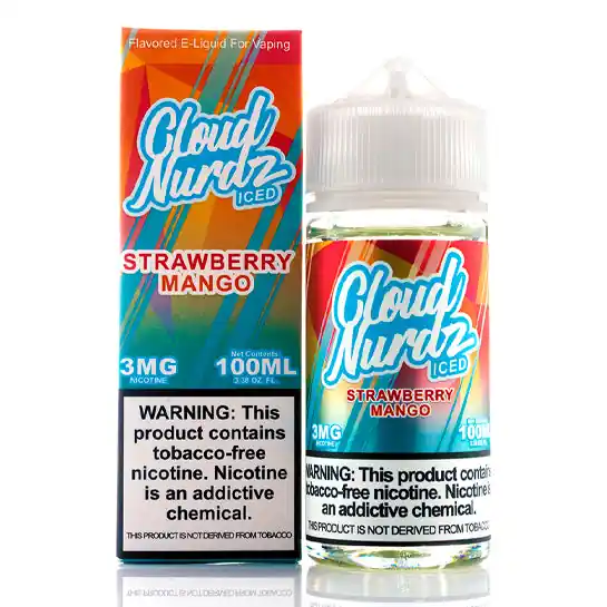 Strawberry Mango Iced - Cloud Nurdz E-Juice (100 ml)