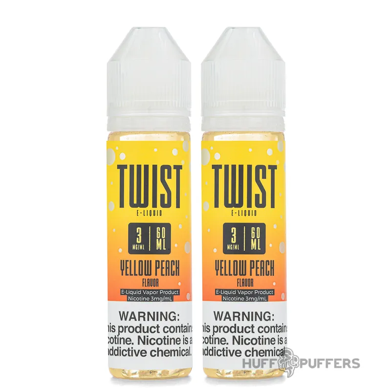 Twist E-Liquids - Yellow Peach (Peach Blossom Lemonade) 120mL