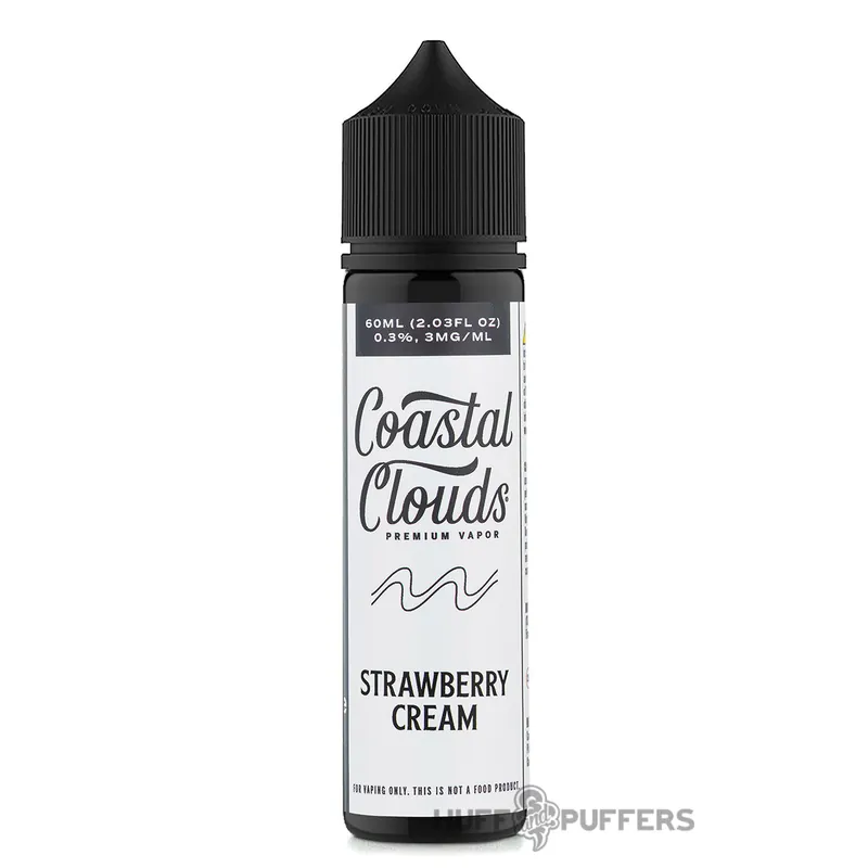 Coastal Clouds - Strawberry Cream 60mL