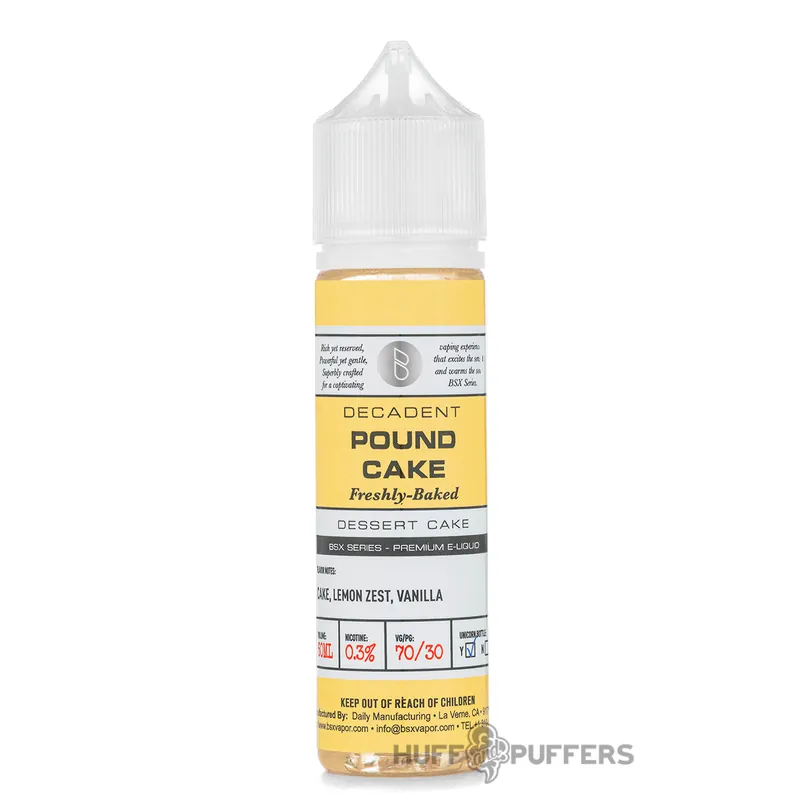 BSX Series - Pound Cake 60mL