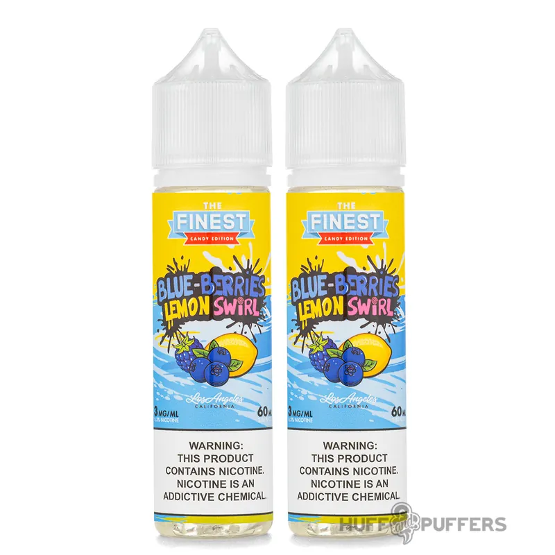 Finest Sweet & Sour - Blue Berries Lemon Swirl 120mL