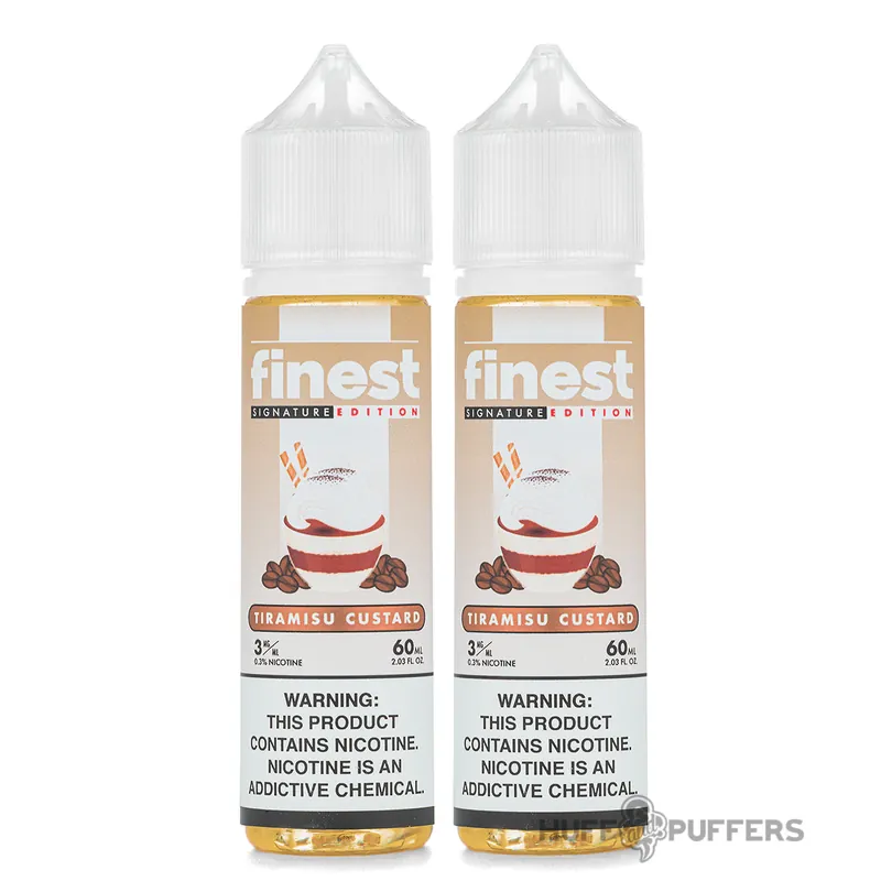 Finest Signature Edition - Tiramisu Custard 120mL