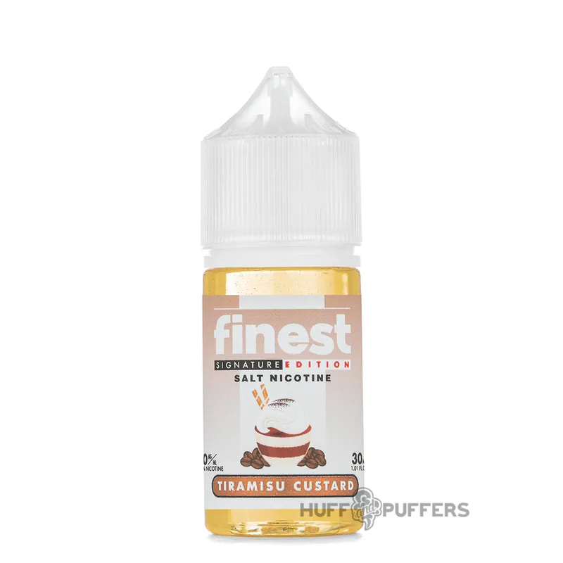 Finest Signature Edition Salt - Tiramisu Custard 30mL