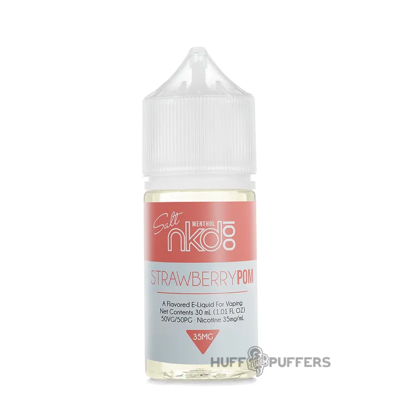 NKD 100 Salt Menthol - Strawberry Pom 30mL