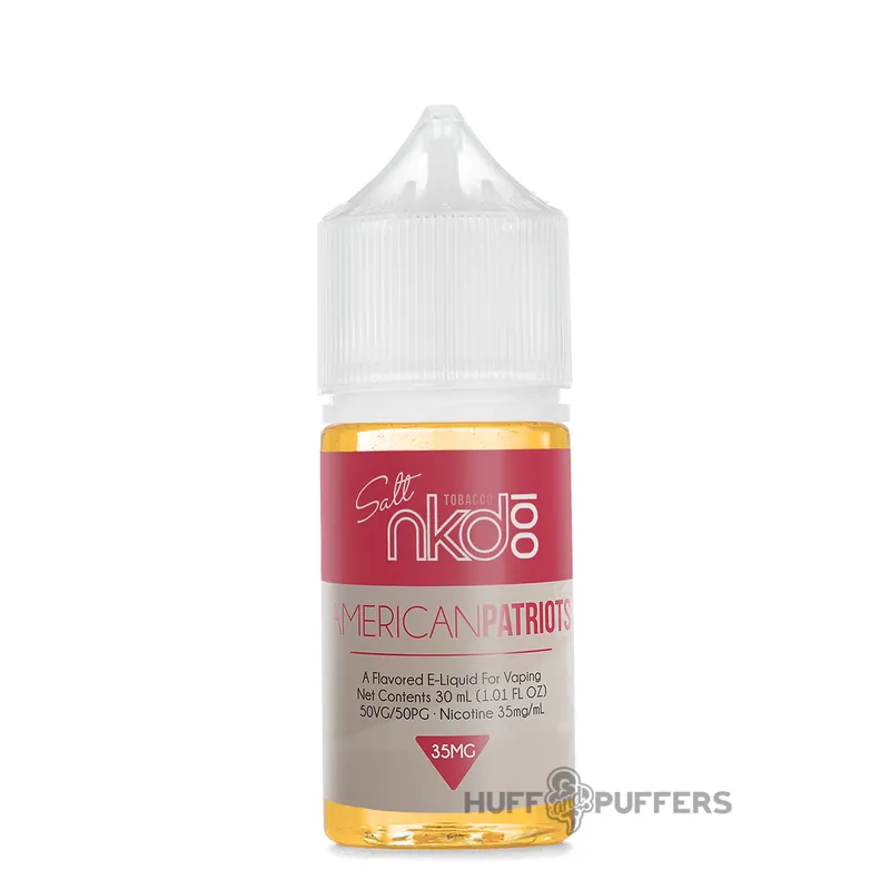 NKD 100 Salt Tobacco - American Patriots 30mL